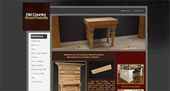 Desktop Screenshot of oldcountrywoodproducts.com